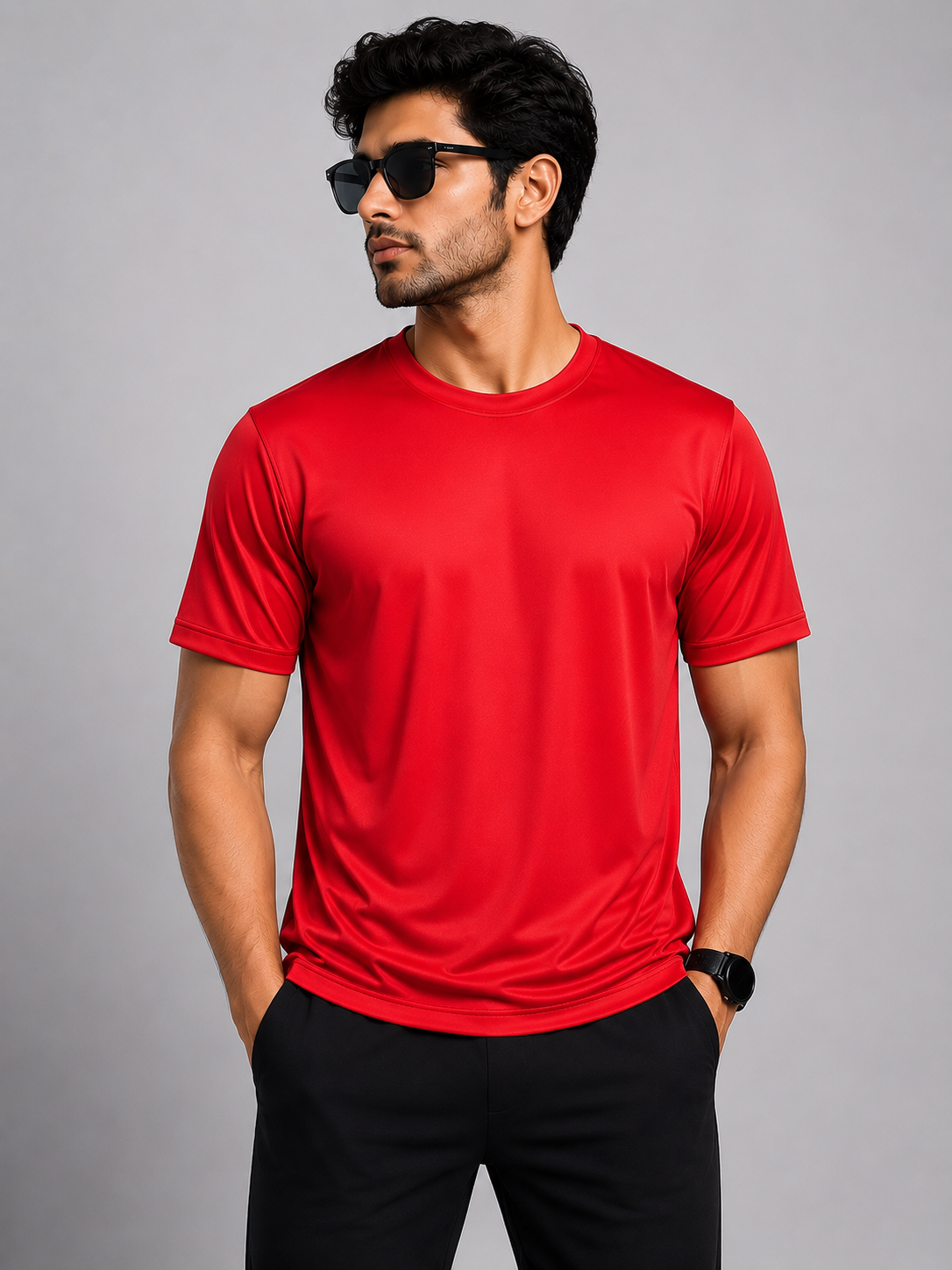 Polyester  Round Neck 110 to 130 GSM