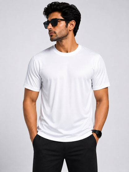 Polyester  Round Neck 110 to 130 GSM